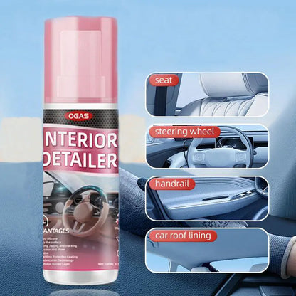 Pulimentos restauradores y detallistas de interiores Tekard para cuero, plástico, goma y molduras.  Protección UV para automóviles.