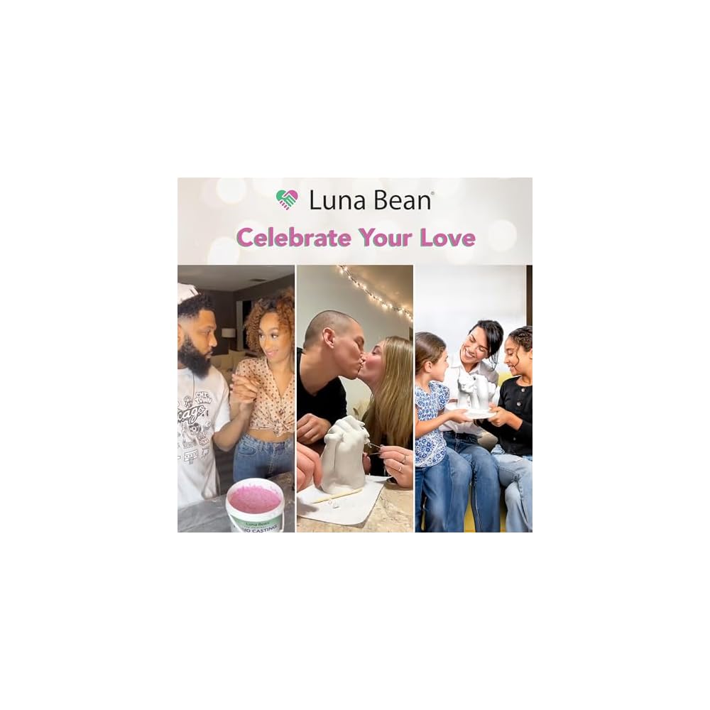 Luna Bean Hand Casting Kit: Create Lasting Memories