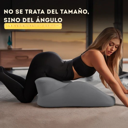 La almohada que te da el ángulo perfecto — En cada momento.