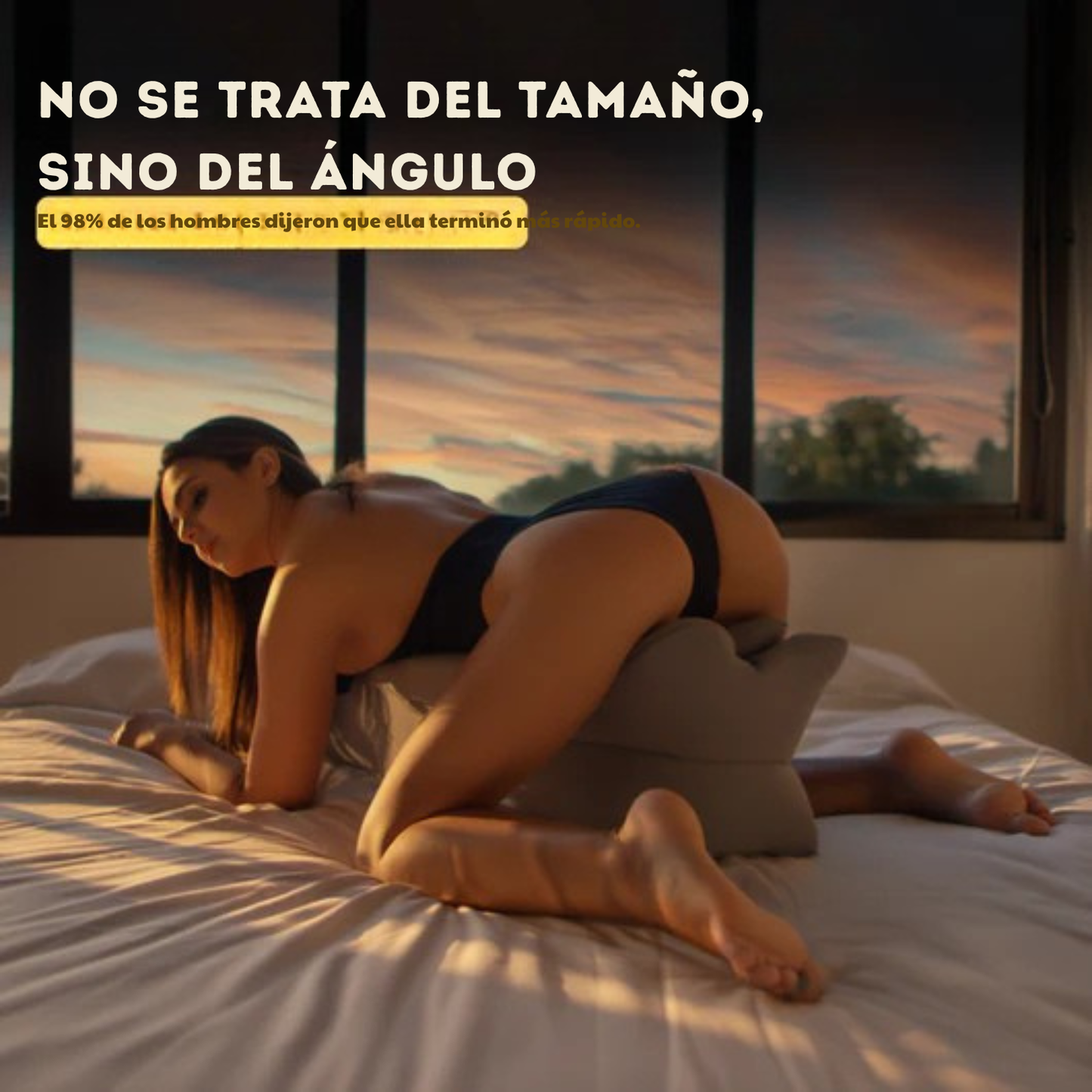 La almohada que te da el ángulo perfecto — En cada momento.