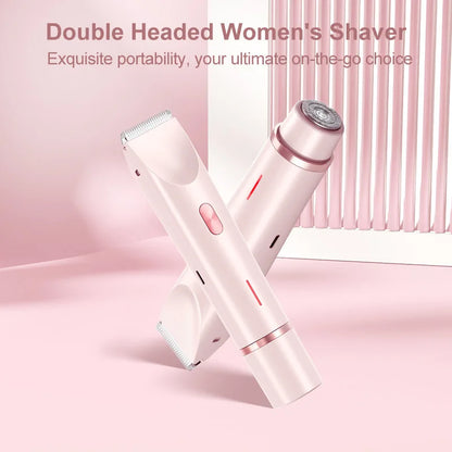 Glow G1 Pro 3 en 1 - Recortadora y afeitadora portátil para bikini para mujer
