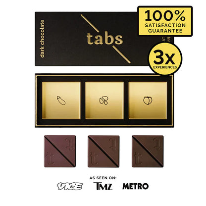 Chocolate Sexual Tabs® (1 Caja - 3 Tabletas)