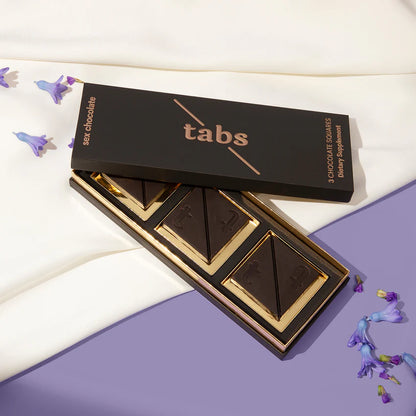 Chocolate Sexual Tabs® (1 Caja - 3 Tabletas)