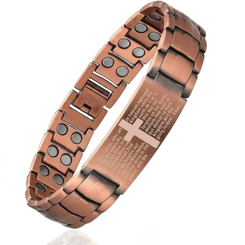 Pulsera Cruz con Oración